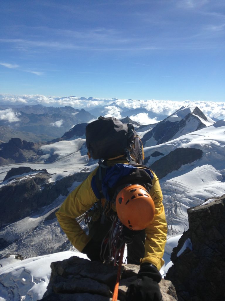 Mit Rucksack auf Hochtour