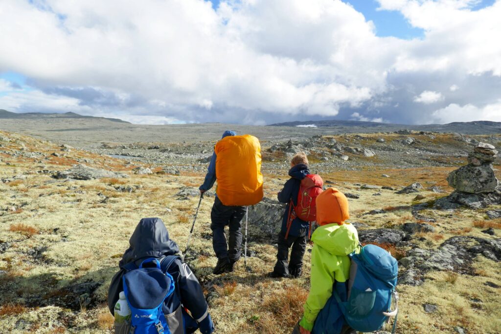 Unterwegs in der Weite des Norwegischen Fjell